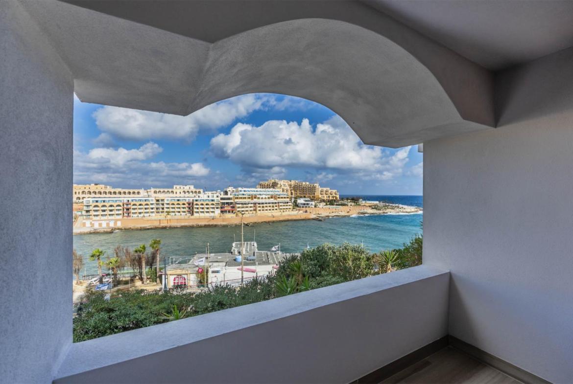 Deluxe Seaview Apartment St. Julian's Exterior foto
